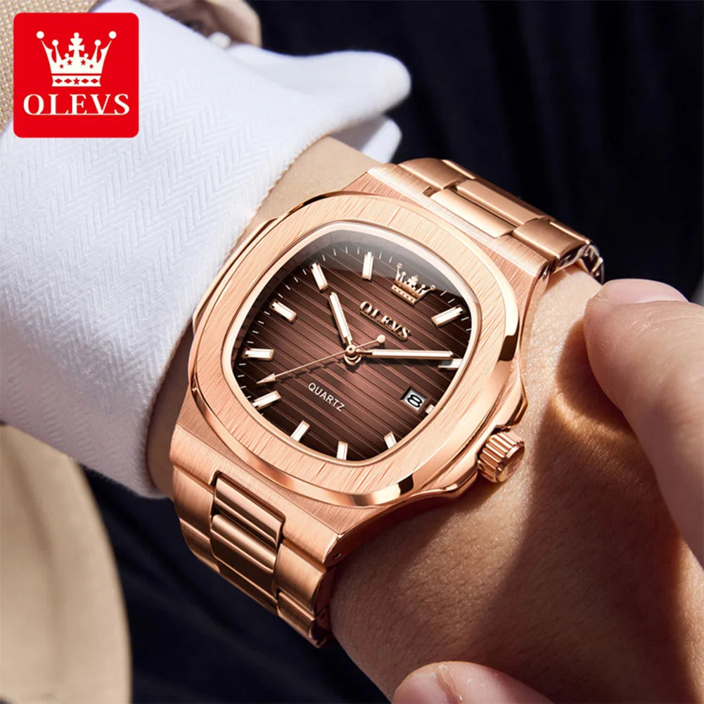 OLEVS Men's Luxury Quartz Watch