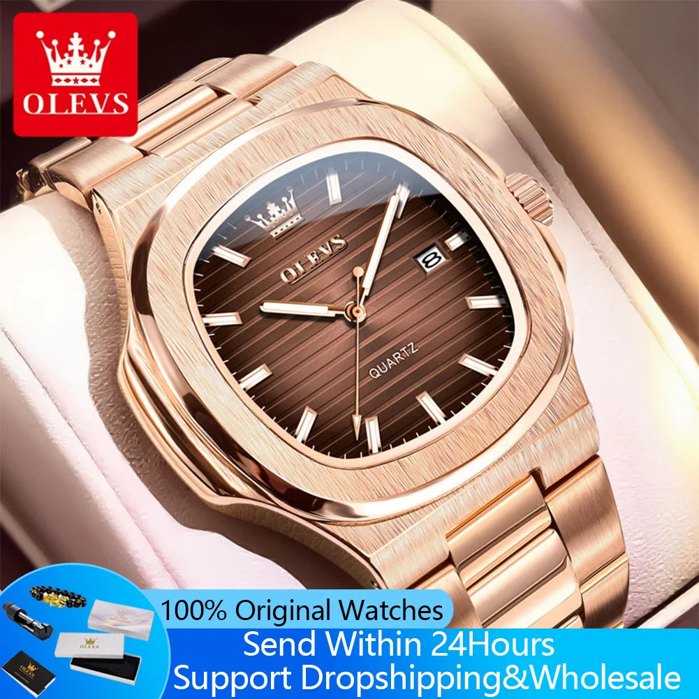 OLEVS Men's Luxury Quartz Watch