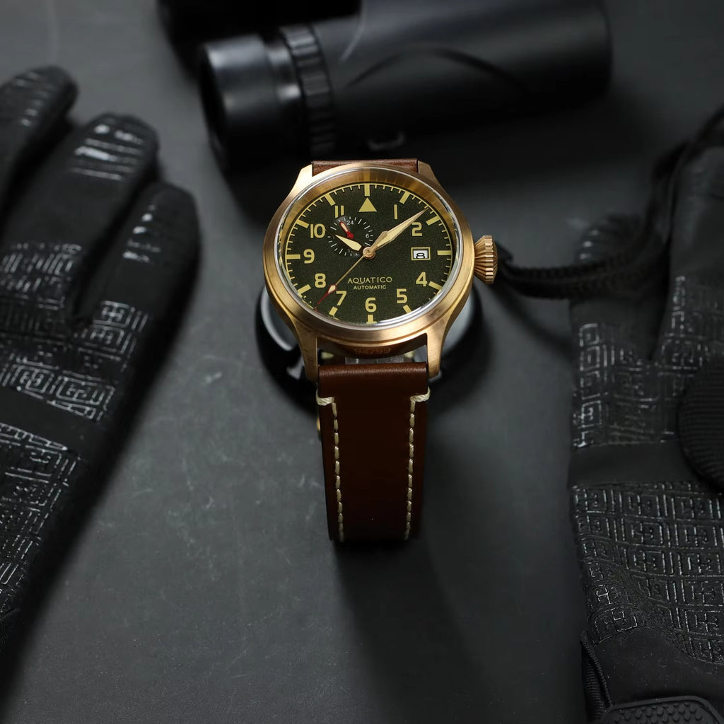 Men's Bronze Pilot Watch