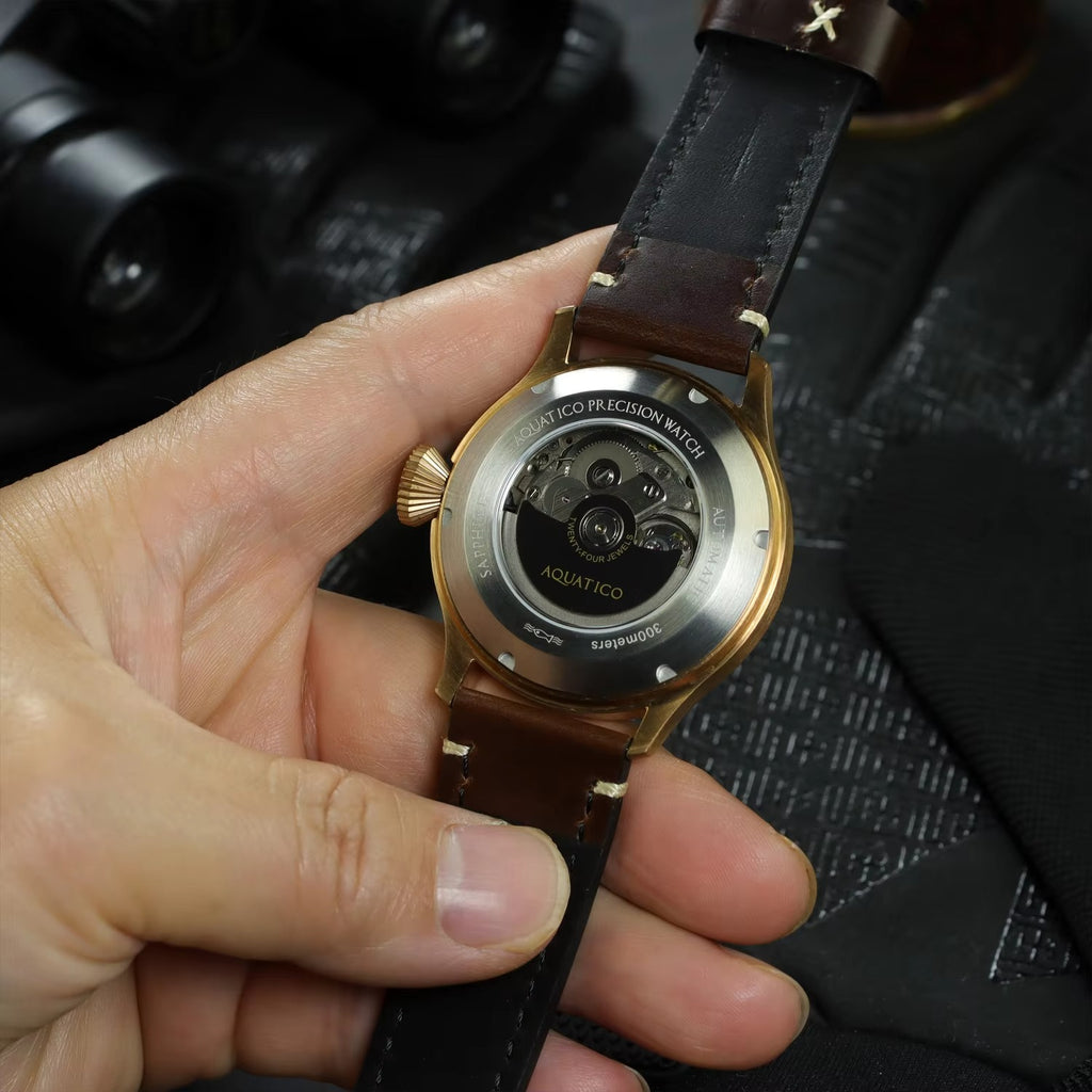 Men's Bronze Pilot Watch