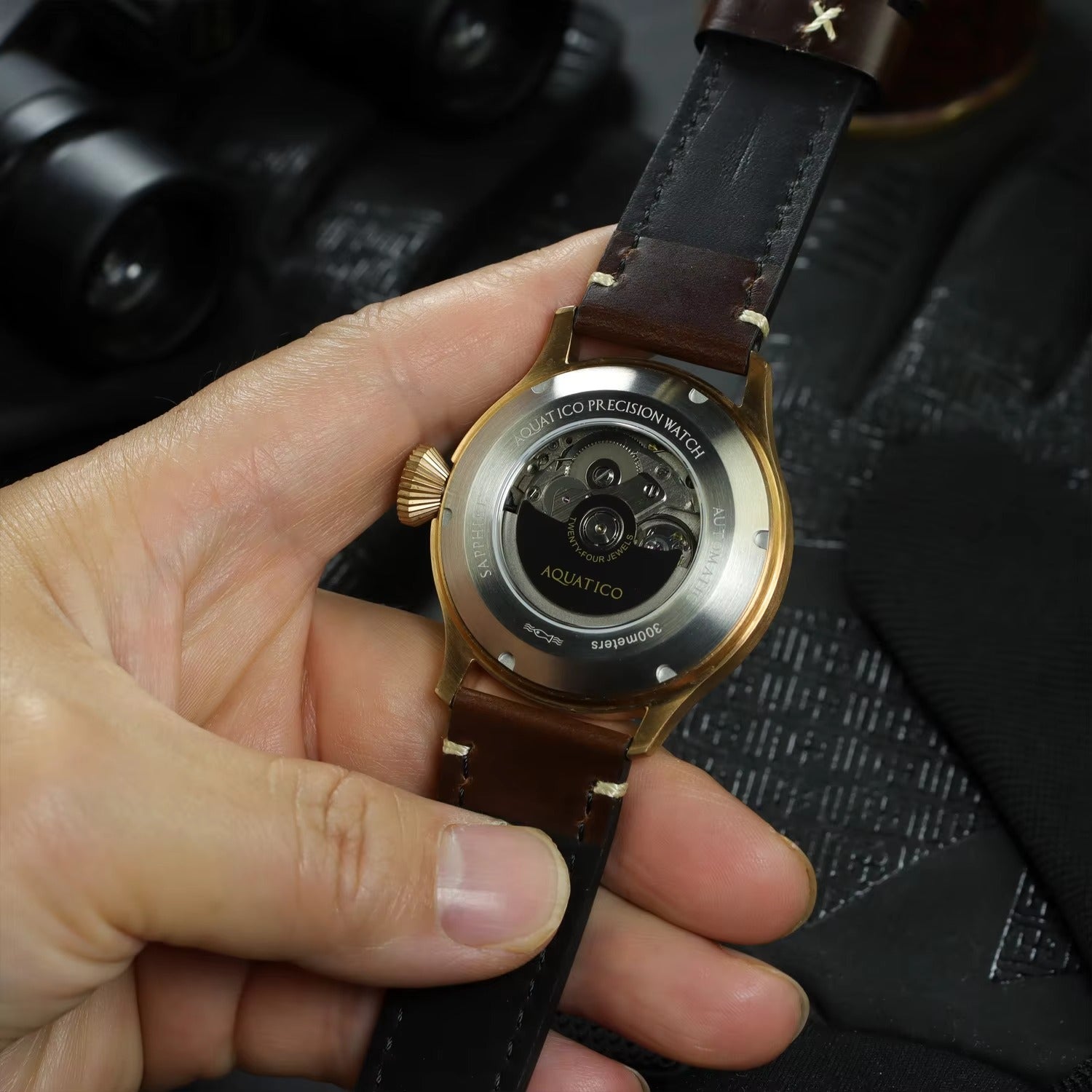 Men's Bronze Pilot Watch